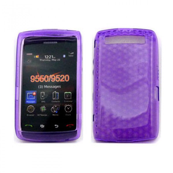 Wholesale Gel Case  for BlackBerry Storm 9550 (Purple)